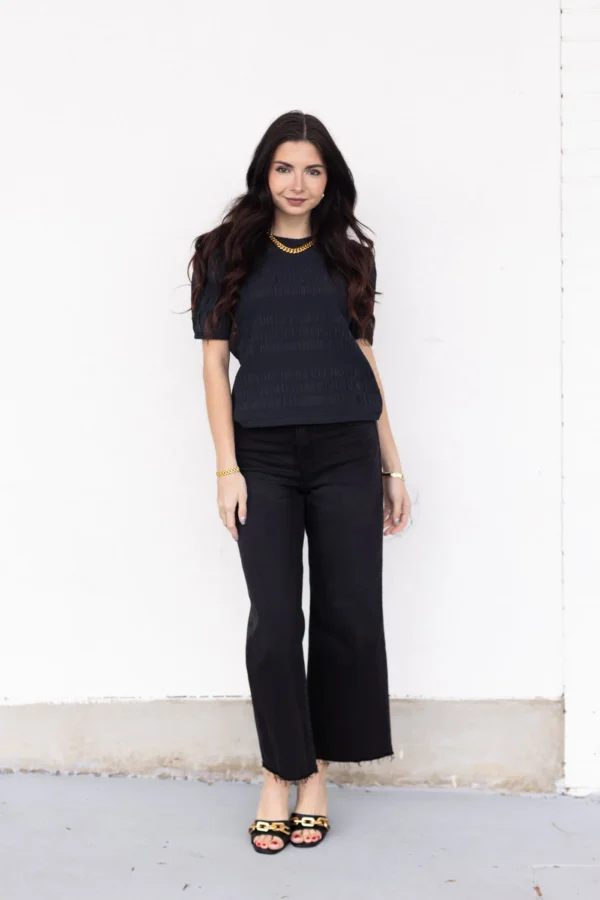 ALEXIA BLACK TOP - Image 2